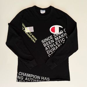 Champion Long Sleeve Black
